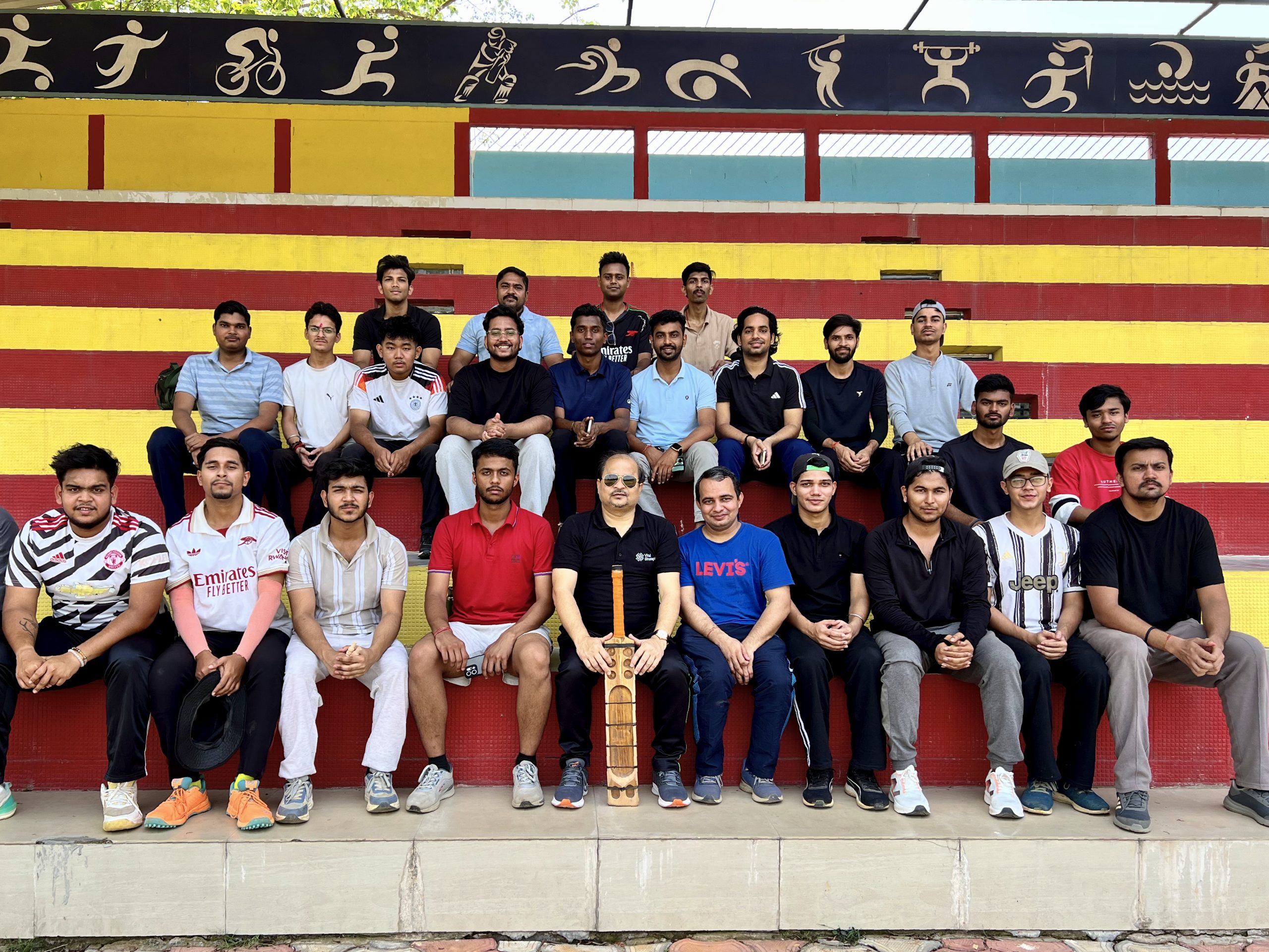 Cricket Match between Faculty & Students